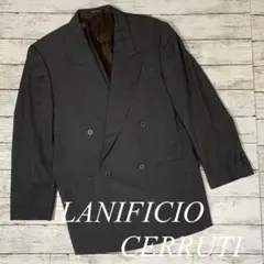 LANIFICIO CERRUTI テーラードジャケット 背抜き ダブルボタン