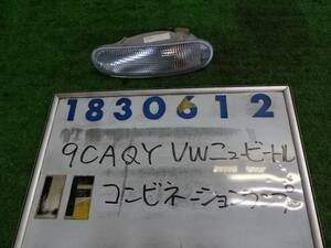 VW ニュービートル GF-9CAQY 左 クリアランス ランプ L041 黒 830612