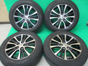 トヨタ エスティマ 純正【17×7J+50 5H-114.3】☆2021年製☆ DUNLOP LEMANS 215/60R17 4本set 埼玉県発 現物確認OK♪ノア ヴォクシー 流用