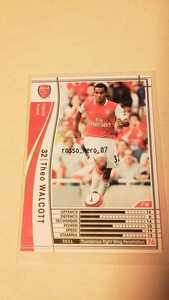 ☆WCCF2007-2008☆07-08☆096☆白☆テオ・ウォルコット☆アーセナル☆Theo Walcott☆Arsenal☆