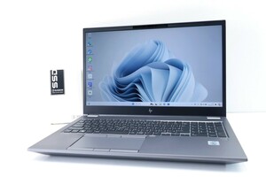 ワークステーション HP ZBook Fury 15 G7★十世代 i7 10850H 32GB NVMe SSD1TB Quadro RTX3000 6GB Office ノードパソコン Windows11 13834