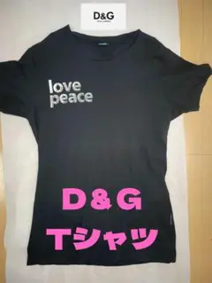 D＆G（ディー＆ジー・ドルチェ＆ガッバーナ）Tシャツ・Lサイズ