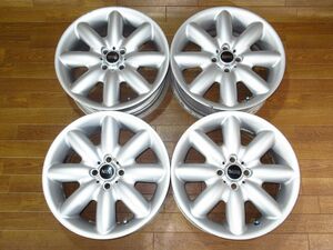 BMW(R56)MINIミニクーパーS純正 7J-17 off+48 pcd100/4H １７インチアルミホイールのみ４本 品番：1512352