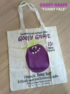 GOOFY GRAPE “FUNNY FACE”★トートバッグ★エコバッグ★新品