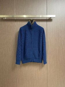 LORO PIANA ロロピアーナ メンズニット 防寒 アウター カーディガン 厚手セーター ビジカジ カジュアル 秋冬用 48-54サイズ選択可能 rm0440