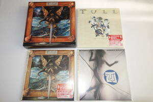 美品★送料無料★JETHRO TULL(ジェスロ タル) 紙ジャケットCD 3枚セット 特典BOX付★紙ジャケ レア リマスタリング ボックス プログレ