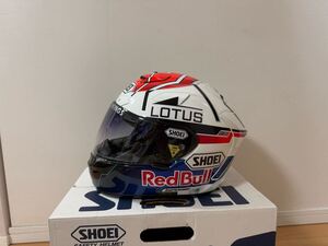 【中古品】SHOEI フルフェイスヘルメットX12 MOTEGI MARQUEZ XL