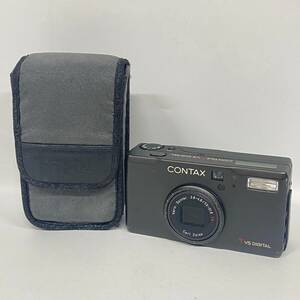 1円~【動作未確認】コンタックス CONTAX TVS DIGITAL Vario Sonnar 2.8-4.8/7.3-21.9 T＊ コンパクトデジタルカメラ 付属品あり J110650