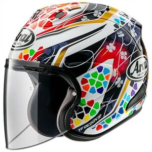 Arai　ジェットヘルメット　VZ-RAM　ブイゼット ラム　NAKAGAMI GP2　ナカガミ GP2　M　57-58ｃｍ