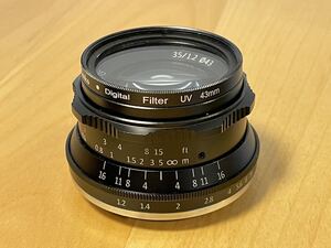 ★新品同様 7artisans 35mm f1.2 SONY Eマウント APS-C