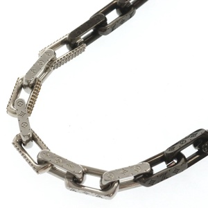 LOUIS VUITTON ルイヴィトン MONOGRAM CHAIN NECKLACE モノグラムチェーン ネックレス ジュエリー メタル M01399