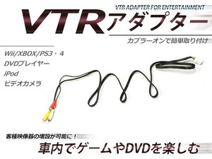 【メール便送料無料】 VTR入力アダプター 日産 エルグランド E51 H14.5～H19.10 外部入力 メーカーナビ用