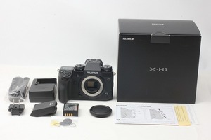 ◆新品同様◆フジフィルム FUJIFILM X-H1 ボディ 付属品満載 元箱◇ME44277