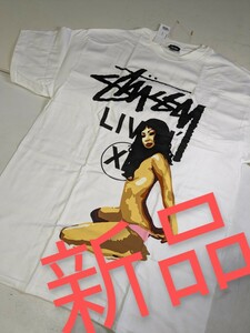 5287　ステューシー2　サイズL　半袖Tシャツ　新品　　stussy