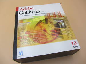 SW179●Adobe　Golive 4.0/Macintosh/mac os　Webオーサリングツール　GoLive CyberStudio