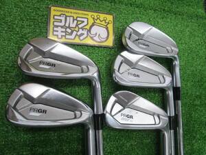 GK春日井■ 012 プロギア PRGR 02 2023★N.S.PRO SPEC STEEL III Ver.2 5本セット ★S(M-43)★アイアンセット★人気★激安★お買い得