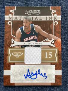 PANINI★2010-11 TIMELESS TREASURES★Al Horford★ジャージオート★Auto /49