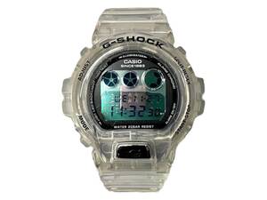 CASIO (カシオ) G-SHOCK Gショック デジタル腕時計 三眼 クォーツ スケルトン 30周年 DW-6940RX-7JR クリア メンズ/036