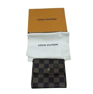 LOUIS VUITTON ルイヴィトン ダミエ 財布 三つ折り財布