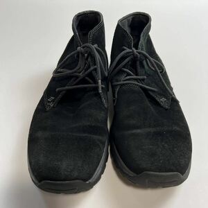 Eddie Bauer エディーバウアー 28cm Boots Mens 10 Departure Chukka Black Suede 3387-100 Lace Up Casual チャッカブーツ 黒 used 