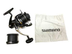 ★1円スタート★　①　シマノ　15パワーエアロ　プロサーフ　太糸仕様　替えスプール付き　SA56　SHIMANO　POWERAERO　PROSURF　投げ釣り