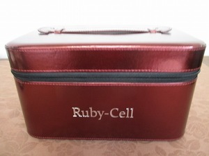 ★Ruby-Cell メイクボックス 状態よいです 高さ15㎝ 18×26㎝ tm2210-31-1★