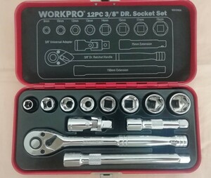 WORKPRO ソケットレンチセット ガレージツールセット ラチェットレンチ◆No5034