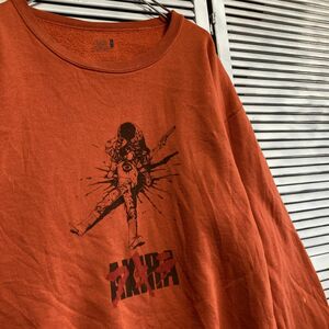 AUMD 1スタ オレンジ アニメアニメあ スウェット アキラ AKIRA ムービー キャラ 90s 00s ビンテージ 古着 卸 仕入れ kg