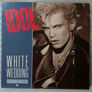 ★★BILLY IDOL WHITE WEDDING★UK盤 12インチ★アナログ盤 [869RP