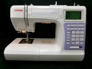 ★★★文字縫い・自動糸調子★ジャノメコンピュータミシン　G8440　★美品★