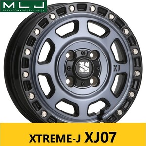 インディゴクリア MLJ XJ07 4.0J 12in IS42 PCD100 ジオランダー KT 145/80R12 80/78N 新品4本 キャリィ ハイゼット N-BOX アトレー