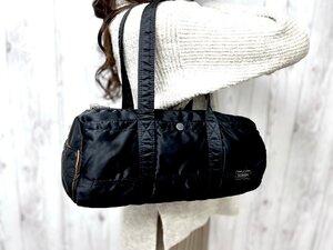 極美品 PORTER ポーター ハンドバッグ ショルダーバッグ バッグ ナイロン 黒 メンズ 80382