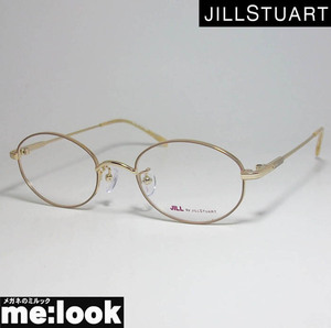 JILL by JILL STUART ジルスチュアート レディース 眼鏡 メガネ フレーム 02-0074-2　サイズ48 ベージュ　ゴールド