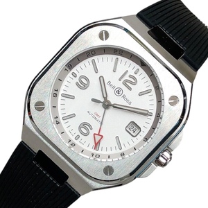 ベル＆ロス Bell & Ross BR05　GMT BR05G-SI-ST/SRB ステンレススチール 腕時計 メンズ 中古