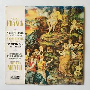 23817●ミュンシュ フランク 交響曲ニ短調/SMS-2519/Csar Franck, Rotterdam Philharmonic Orchestra/12inch LP アナログ盤