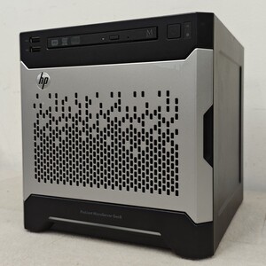 @K178 HP Proliant Micro Server Gen8 Celeron G1610T 2C2T/メモリ8GB/DVD/iLO4/通電確認済み/BIOS確認済み/ジャンク品