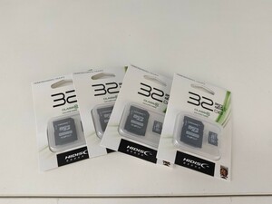 microSDカード32GB Class10 4枚まとめ