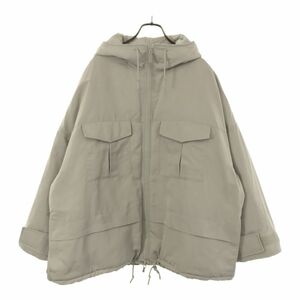 ユニクロ ホワイトマウンテニアリング コラボ ダウンジャケット 3XL グレー系 UNIQLO +J White Mountaineering ビッグサイズ レディース