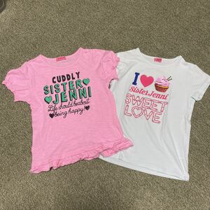 SISTER JENNI 半袖Tシャツ２枚セット　②