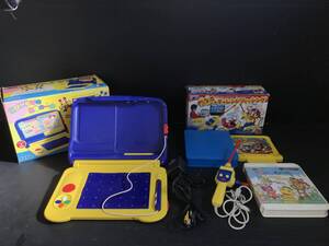 浜/SEGA/キッズコンピュータ関連/3点セットまとめ売り/動作不可/本体/ガブッチョチャレンジフィッシング/絵本ソフト/セガ/12.5-153 ST