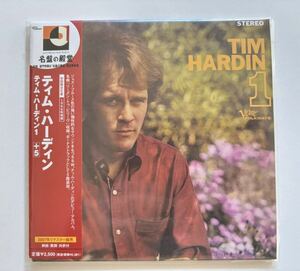 初回限定 紙ジャケット 仕様 ティム・ハーディン ファーストアルバム Tim Hardin ジャズ ブルース フォーク グリニッジヴィレッジ