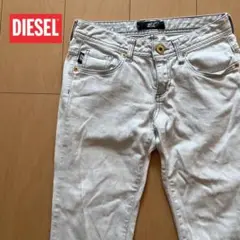 古着　美品　ディーゼル　diesel デニムパンツ　白