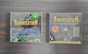 Total Annihilation + Total Annihilation: The Core Contingency windows95 CD-ROM レア 1997年