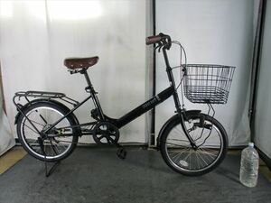 Ｄ164★　14800円★　ミニベロ中古自転車 ブラック　美品【20インチ 】 入札お待ちしております(*^▽^*)