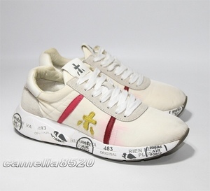 Premiata プレミアータ MATTEW-D スニーカー VAR 3142 アイボリー 36 サイズ 約23cm 中古 美品 レディース