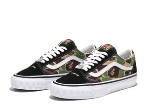 A BATHING APE × Vans LX Old Skool "Camo" 29.5cm VN000E6VE36