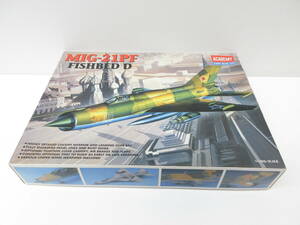 6155 玩具祭 ACADEMY アカデミー プラモデル MIG-21PF FISHBED D ミグ 1/48 FA148 2166 保管品 未組み立て 