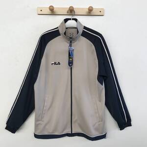 FILA フィラ 新品タグ付き メンズ フルジップジャケット ロゴ刺繍入り size L