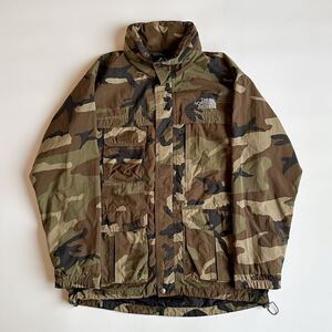 THE NORTH FACE Frontiers Parka NP11509 ノースフェイス フロンティアーズ パーカ 迷彩 カモフラ ナイロン ジャケット マルチポケット S