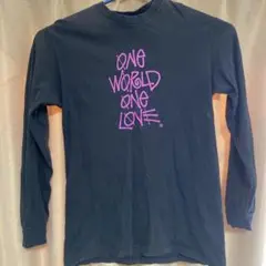 【匿名配送】Stussy One World One Love ロンT Mサイズ